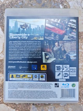 🇪🇸 Grand Theft Auto IV - PS3 (español)