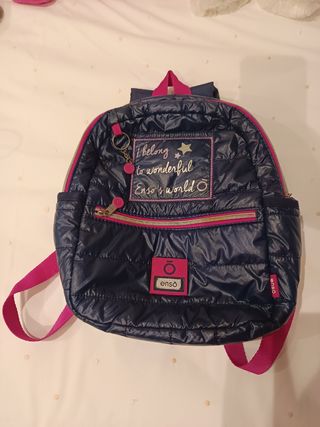 Mochila Enso niña azul marino