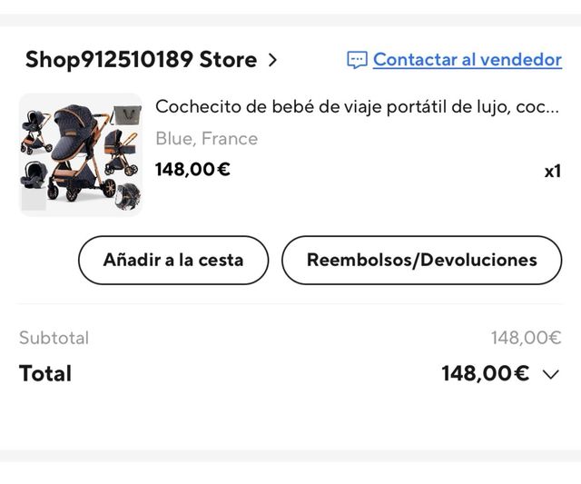 Carrito Bebe 3 en 1 - Plikoke