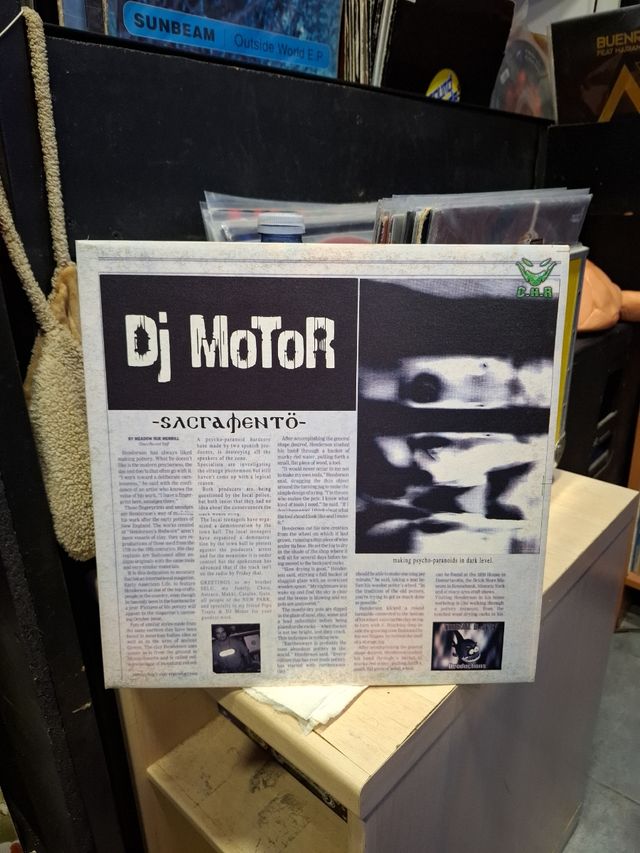 Vinilo Dj Motor - Sacravento