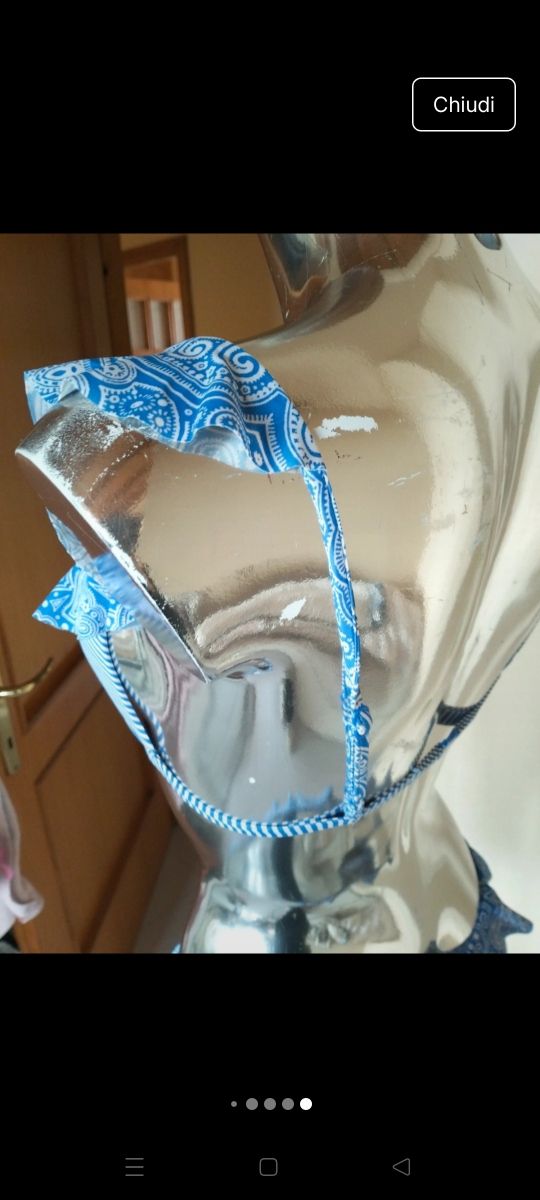 Bikini Calzedonia azzurro tg 2 