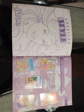 Album Panini Barbie anni '90
