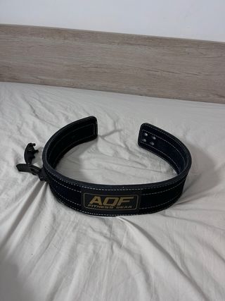 Cinturón Levantamiento Pesas AQF