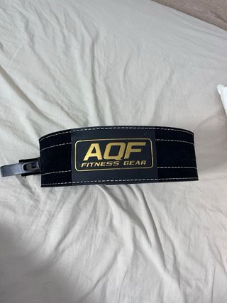 Cinturón Levantamiento Pesas AQF