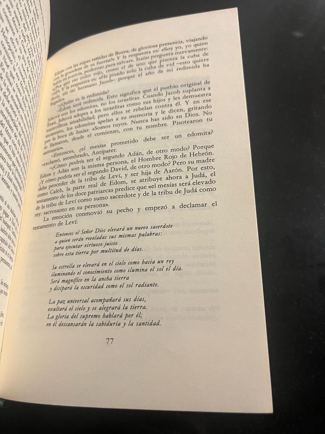 Rey Jesús. Novela. Traducción de Carlos Peralta.