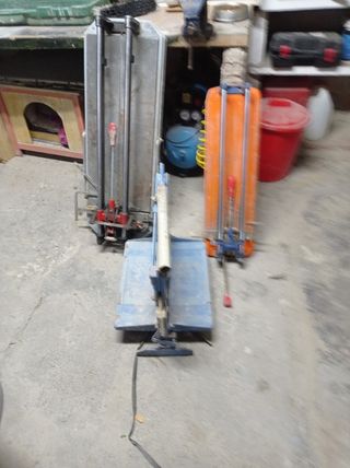 2 cortadoras cerámica + 1 cortadora baldosas