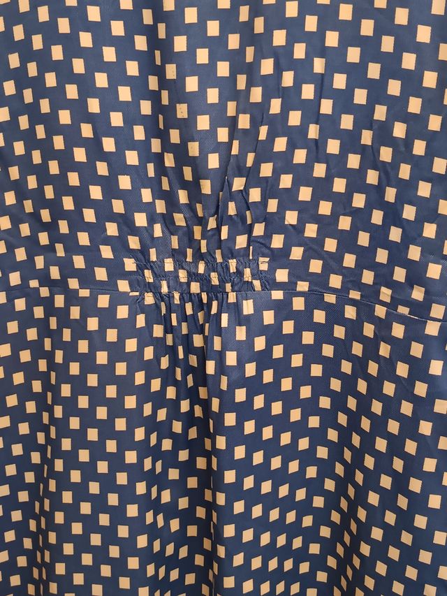 Vestido Zara azul - manga corta