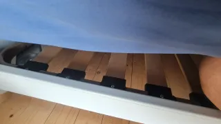 Letto a castello doppio azzurro