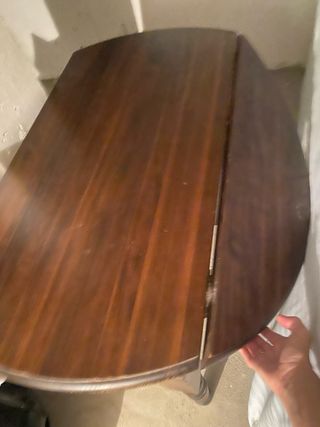 Mesa extensible de madera maciza