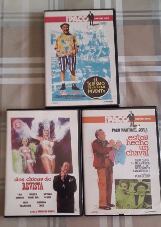 3 DVD Comedias Paco Martínez Soria