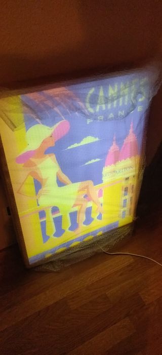 Cuadro Cannes Luminoso- Arte vintage