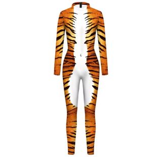 Disfraz de tigre naranja