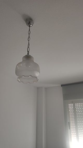 Araña dorada 4 luces - Vintage