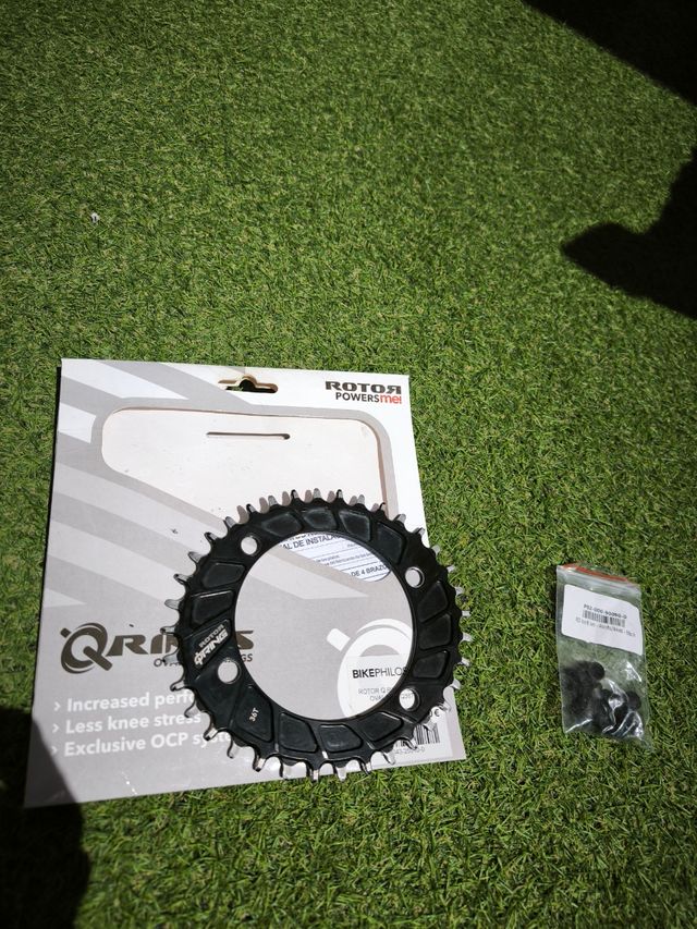 Plato Rotor Qring Ovallado 36T 110x4