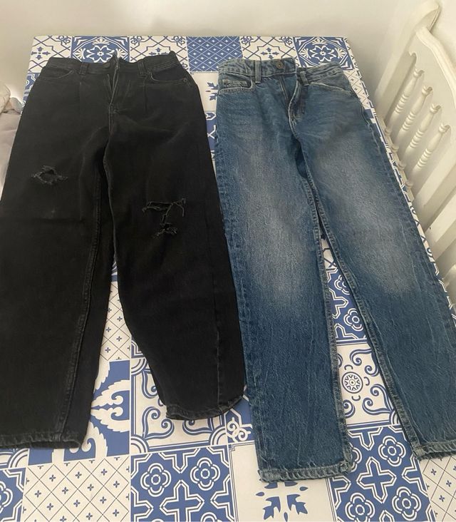 2 pantalones Bershka