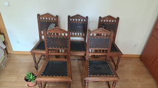 Sillas Comedor Madera Antigua