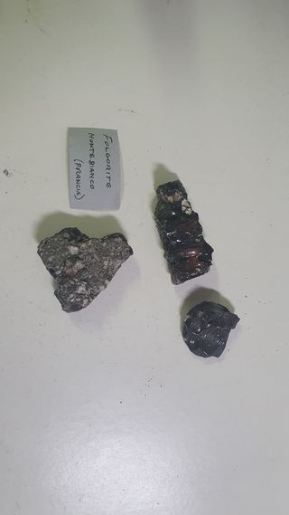 Folgorite Monte Bianco (Francia)