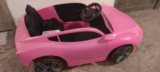 Coche eléctrico infantil rosa