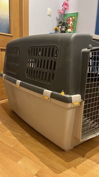 Transportín perro mediano - grande Gris Beige