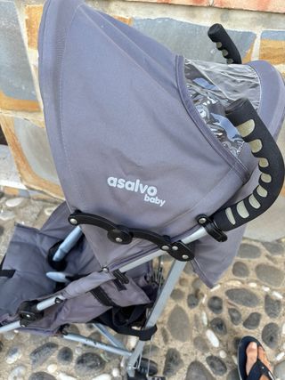 Carro Asalvo Baby Gris