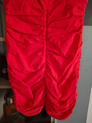 Vestido rojo Zara - Talla S