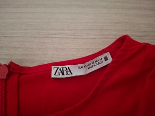 Vestido rojo Zara - Talla S