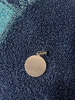 Medaglia Ancora in acciaio