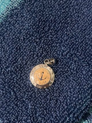 Medaglia Ancora in acciaio