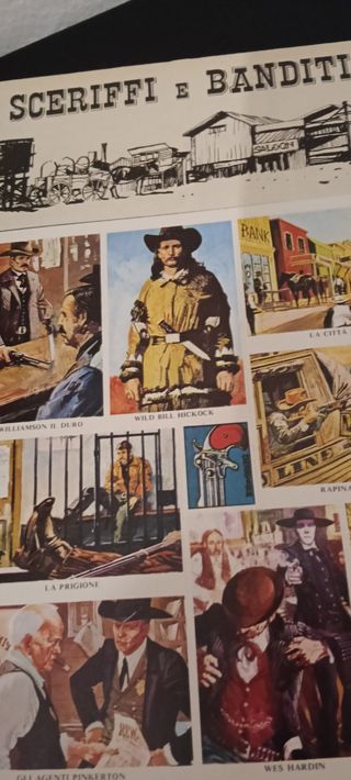 Album Figurine Sceriffi e Banditi