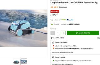 Dolphin Seamaster - Limpiafondos Piscina