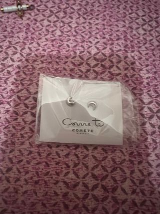 Orecchini Comete Argento e medagliette