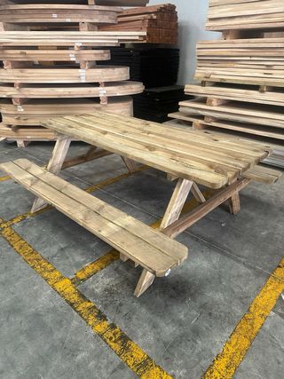 Mesas picnic madera - oferta