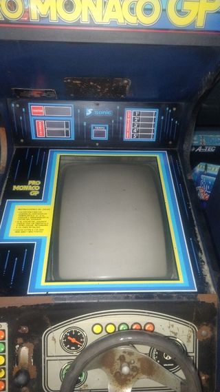 Máquina Arcade Pro Mónaco GP Sonic