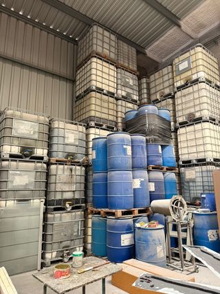 Bidones industriales usados