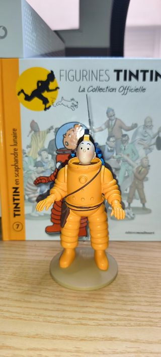 Figura Tintín - Escafandra lunar