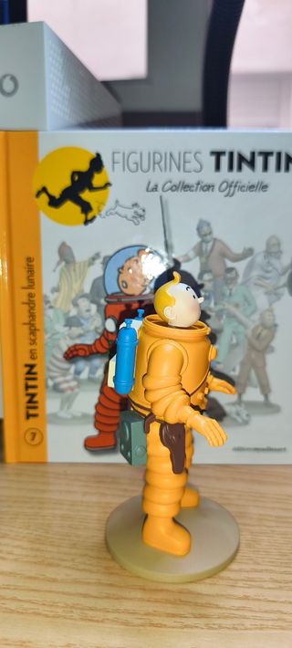 Figura Tintín - Escafandra lunar