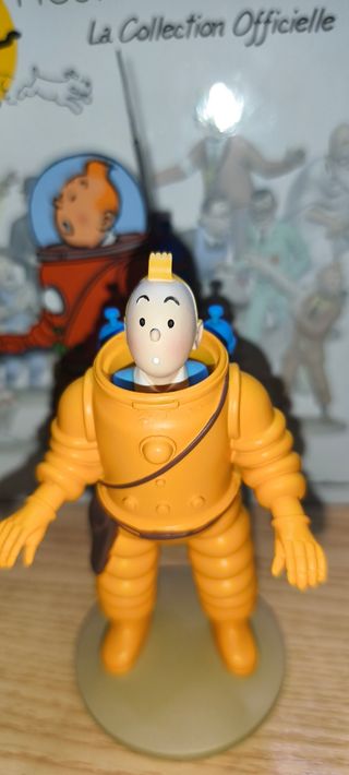 Figura Tintín - Escafandra lunar