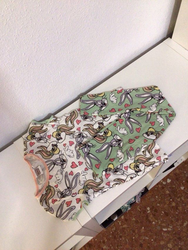 Conjunto Bugs Bunny niña