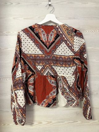 Blusa estampada boho