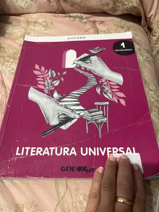 Literatura Universal 1º Bachillerato. Libro del...