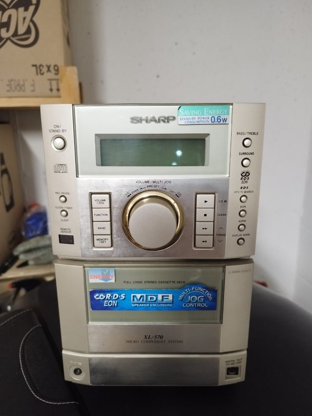 Stereo Sharp XL-570 Micro HiFi