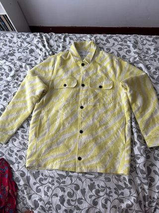 3 Camisetas Hombre - Negro, Verde, Amarillo