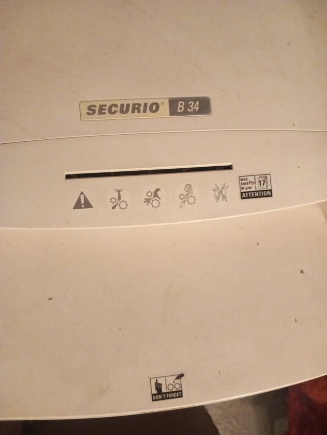 Destructora Securio B34 - 17 hojas