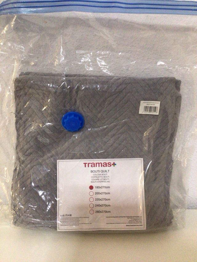 Colcha Gris - 180x270cm