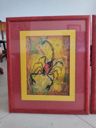 6 Cuadros Decorativos del zodiaco