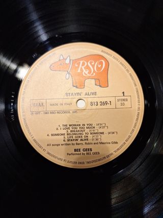 LP Vinile Staying Alive - Colonna Sonora