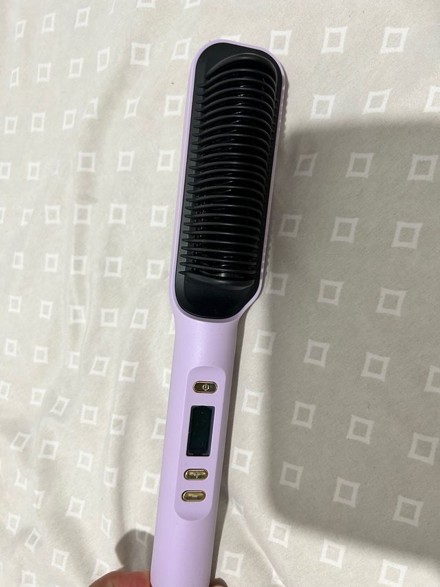 Cepillo térmico para cabello - morado