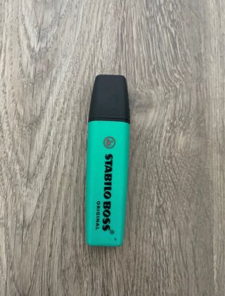 3 Rotuladores Stabilo Boss Verde