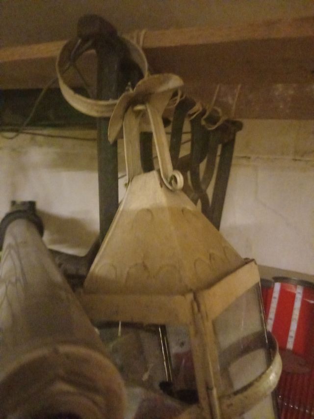 Linternas antiguas (2) - Metal y cristal