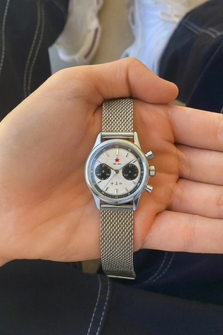 Reloj de cuarzo 1963 con cronógrafo de aviación